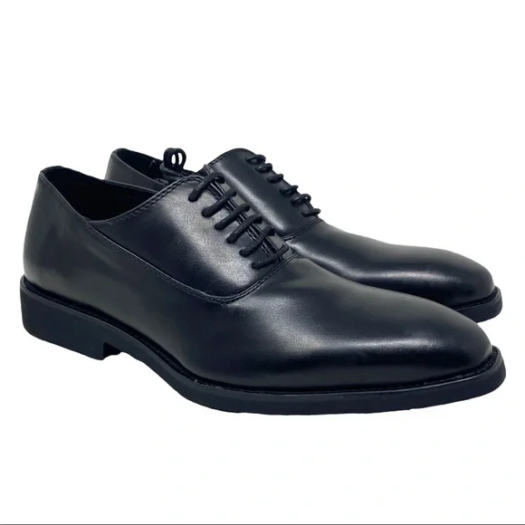 GM Golaiman | Shoes | Gm Golaiman Mens 31 Lace Up Almond Toe Oxford Black  Size 8 | Poshmark